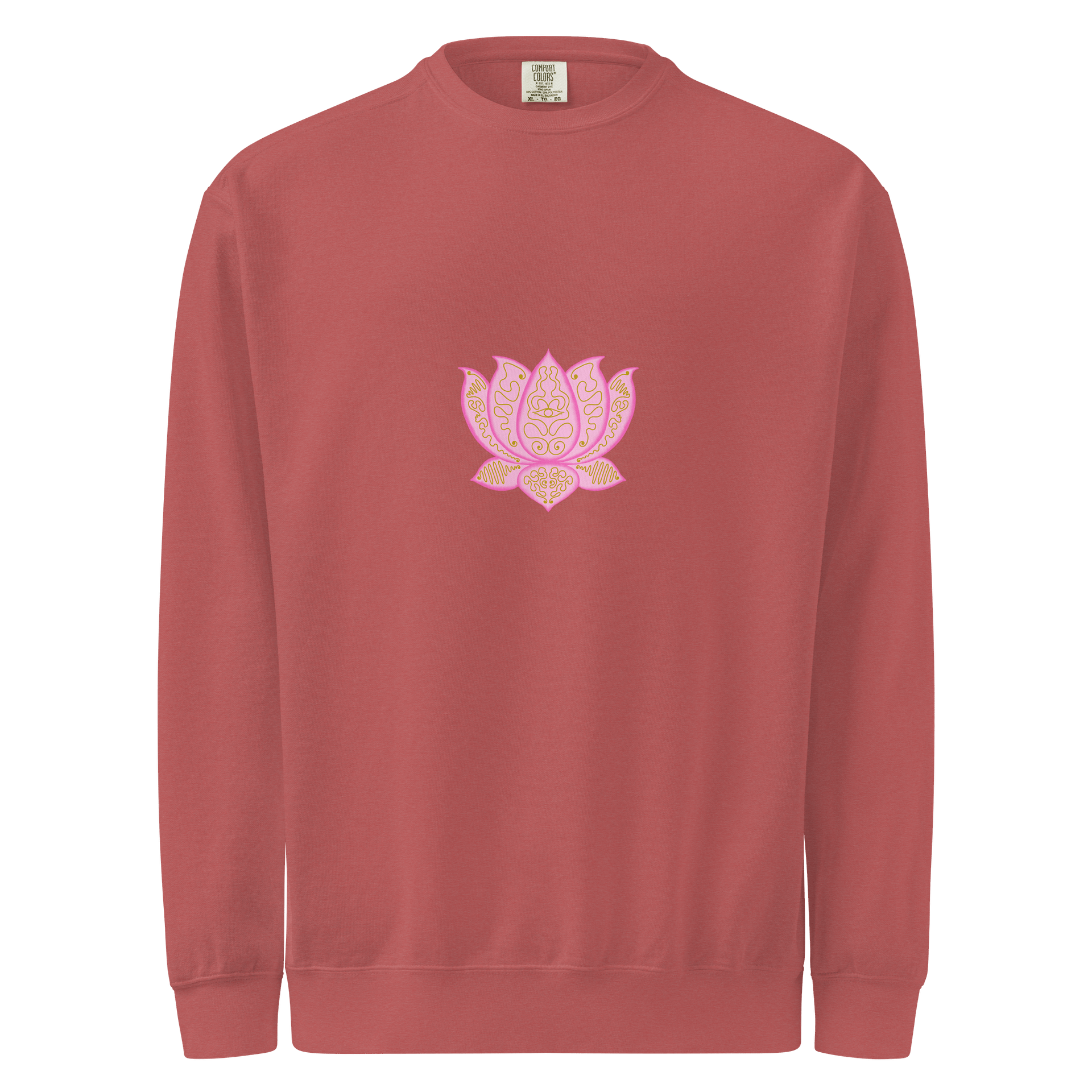 Golden Lotus Comfort Sweatshirt product image (1)