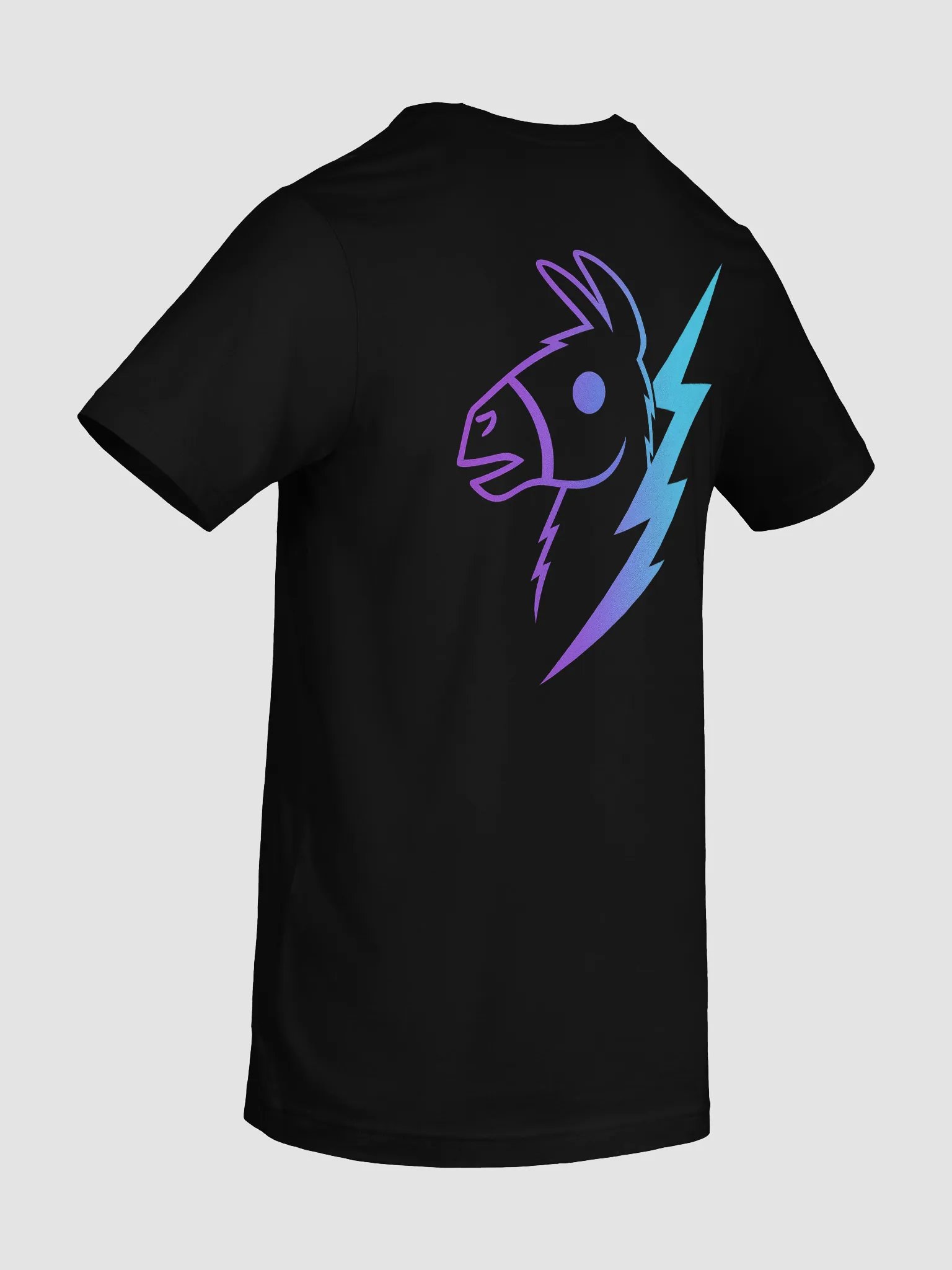 Llama Bolt Supersoft Tee Fortnite Twitch Clips Drop product image (101)