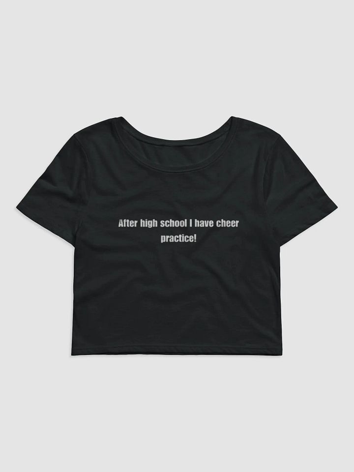 Cheer practice baby tee product image (1)