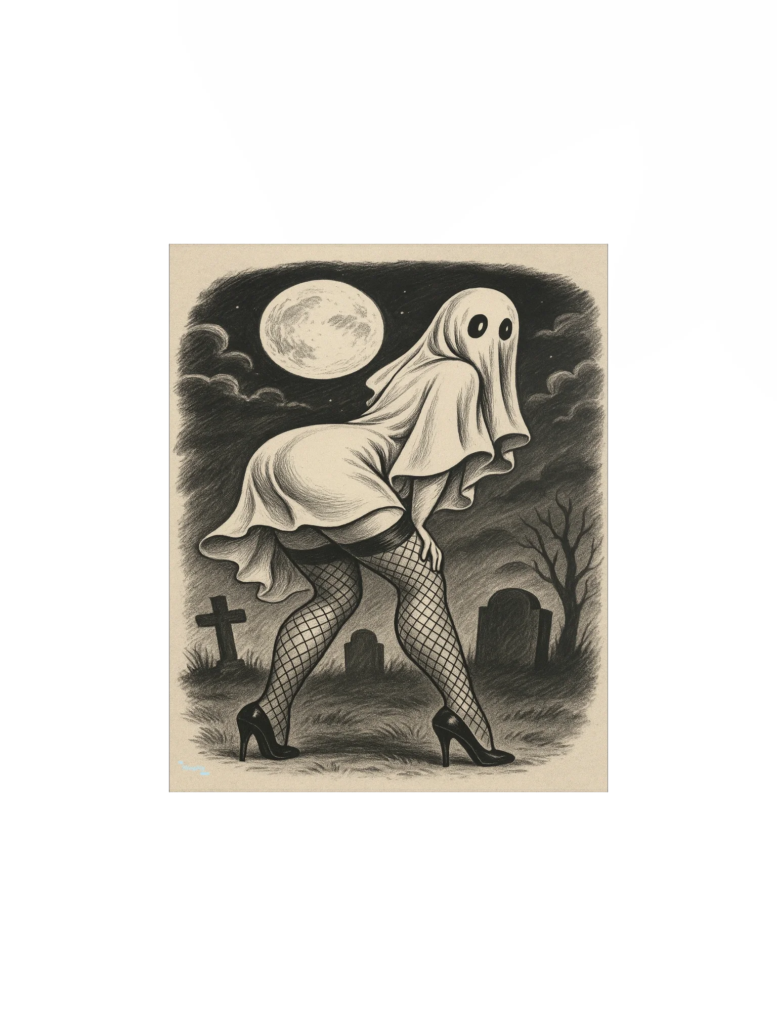 Ghost Pin-up Poster product image (3)