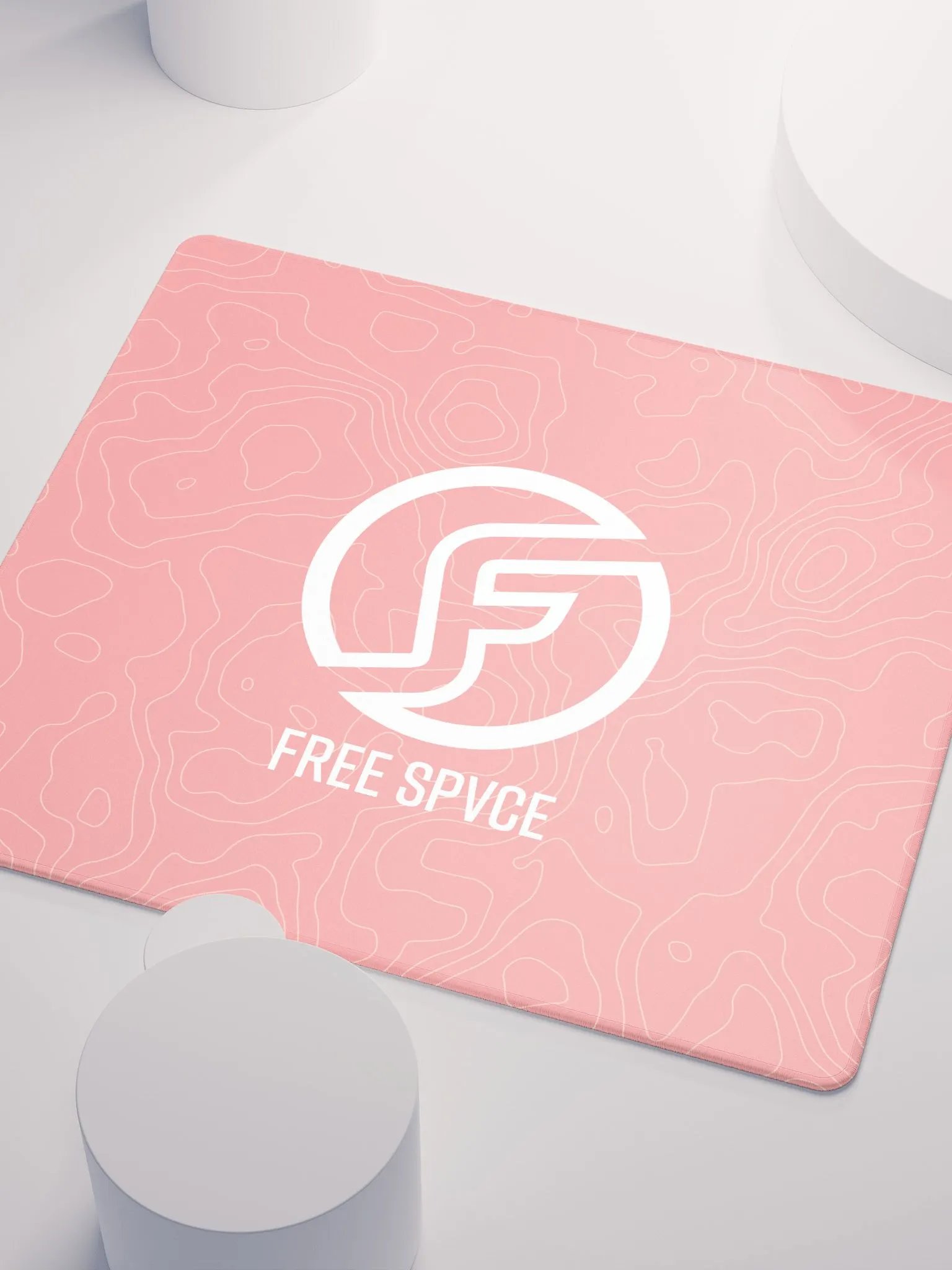 Topographic Pink Mousepad product image (5)