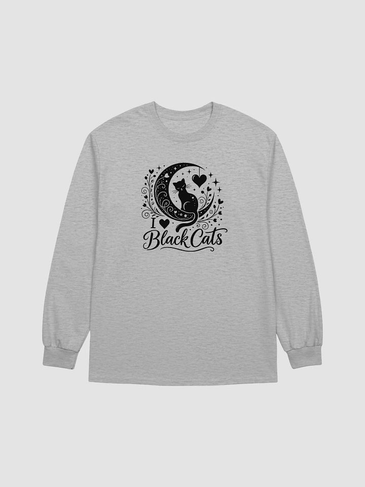 I Love Black Cats Long Sleeve (New Edition) product image (13)
