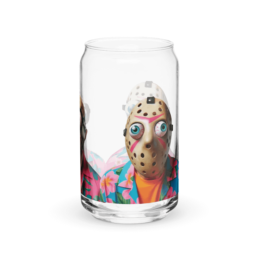 Crazy Eyes Can-Shaped Glass product image (10)