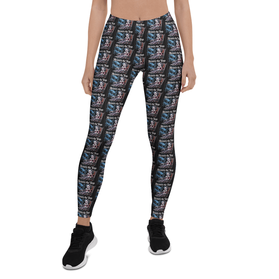 Midnight Veil Designs Beware the Toys Gothic Fantasy Women's All-Over Print Leggings (XS-XL) product image (1)