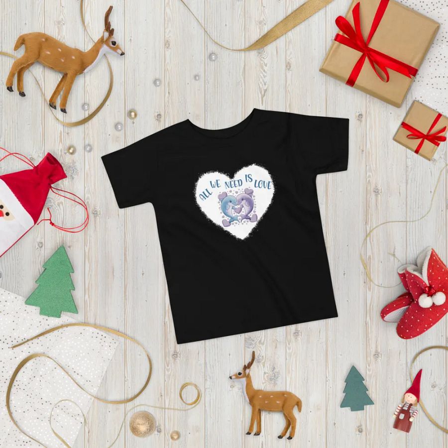 Dolphin Love Toddler T-Shirt product image (8)