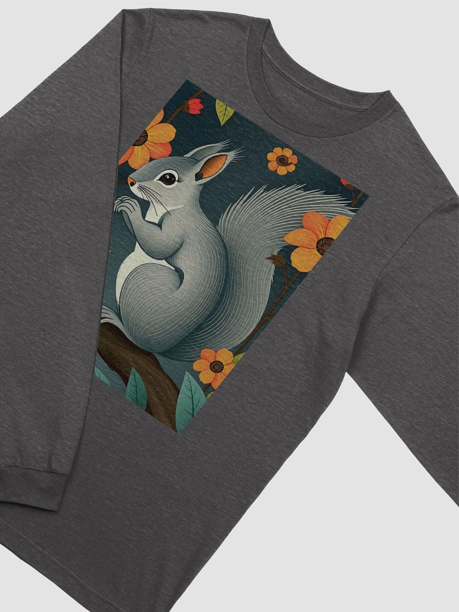 Art Nouveau X Cartoon style Whimsical Woodland Long Sleeve Tee product image (3)