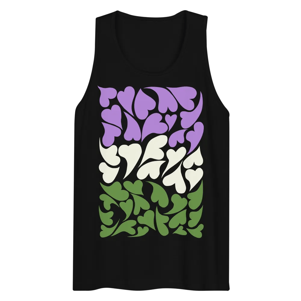 Nestled PRIDE Genderqueer Tank Top product image (13)
