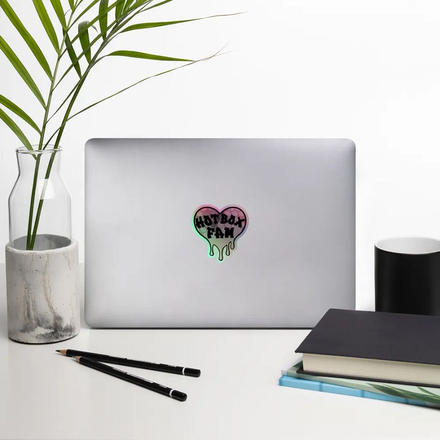 HOT BOX FAM PALE PINK HONEY COMB STICKER product image (14)