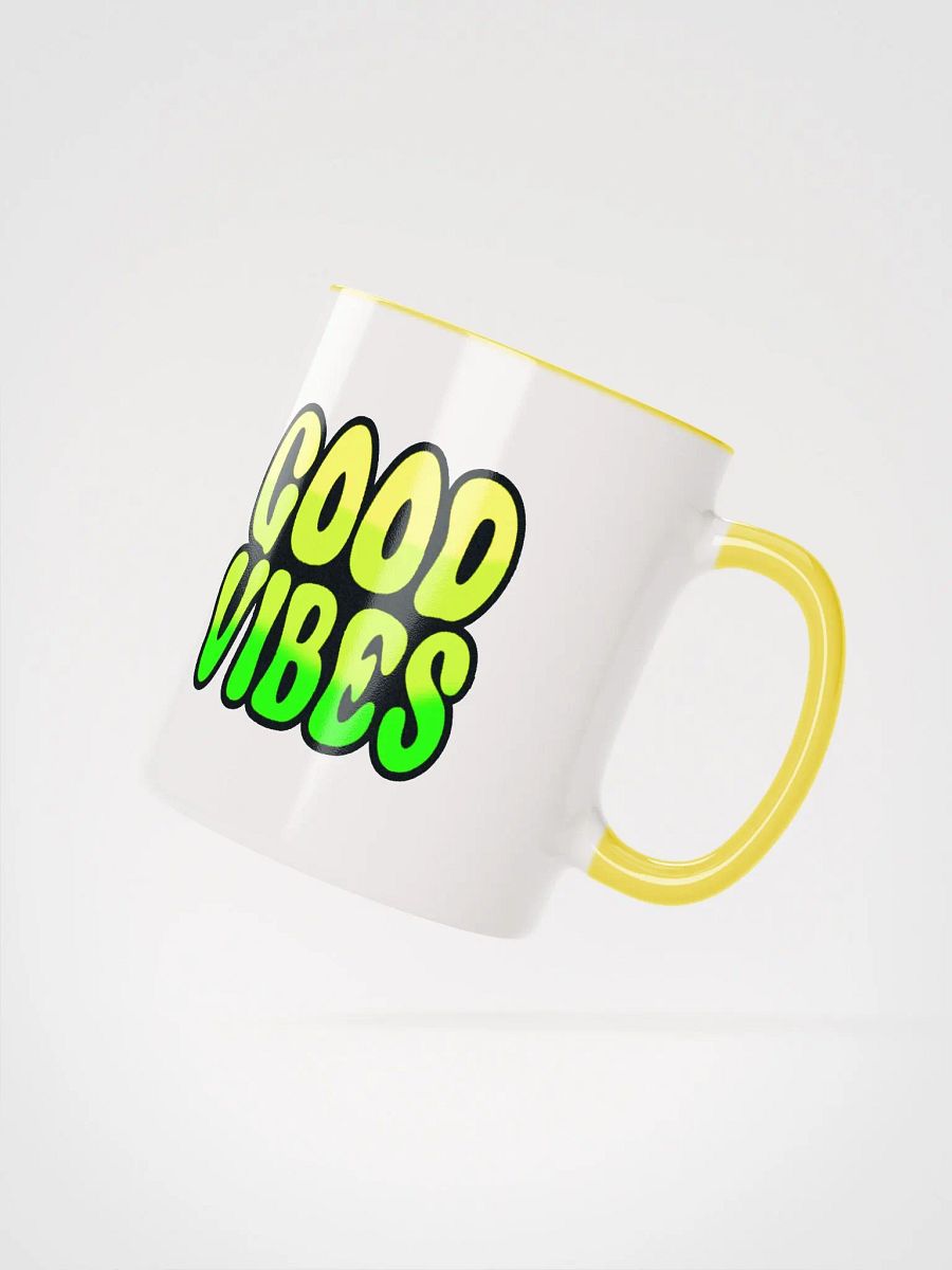 Good Vibes White Color Splash Mug product image (3)