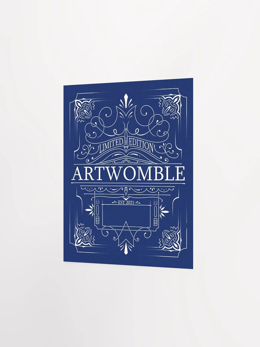 Artwomble Poster - Blue product image (4)
