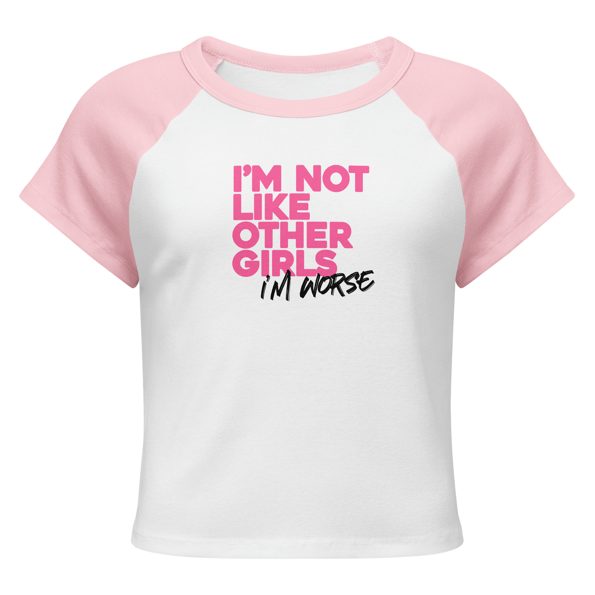 I'm Worse - Baby Tee product image (1)