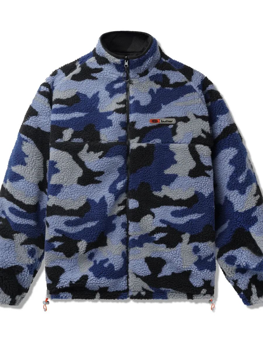 Slate Camo Sherpa Jacket product image (1)