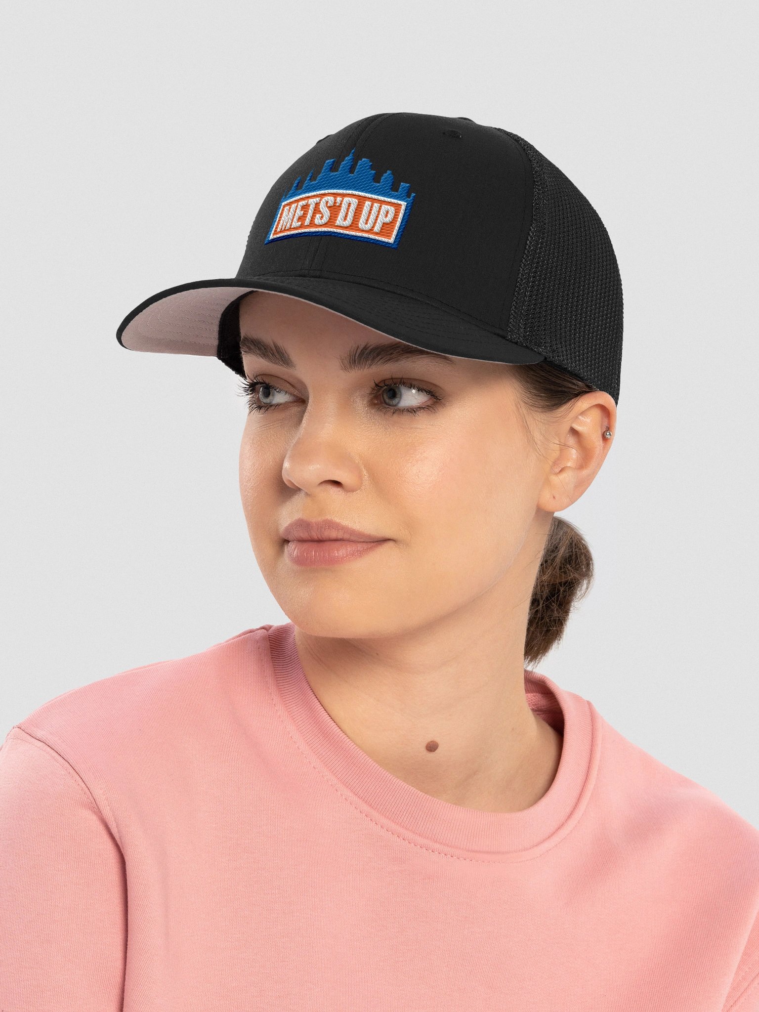 Blue City Trucker Hat product image (4)