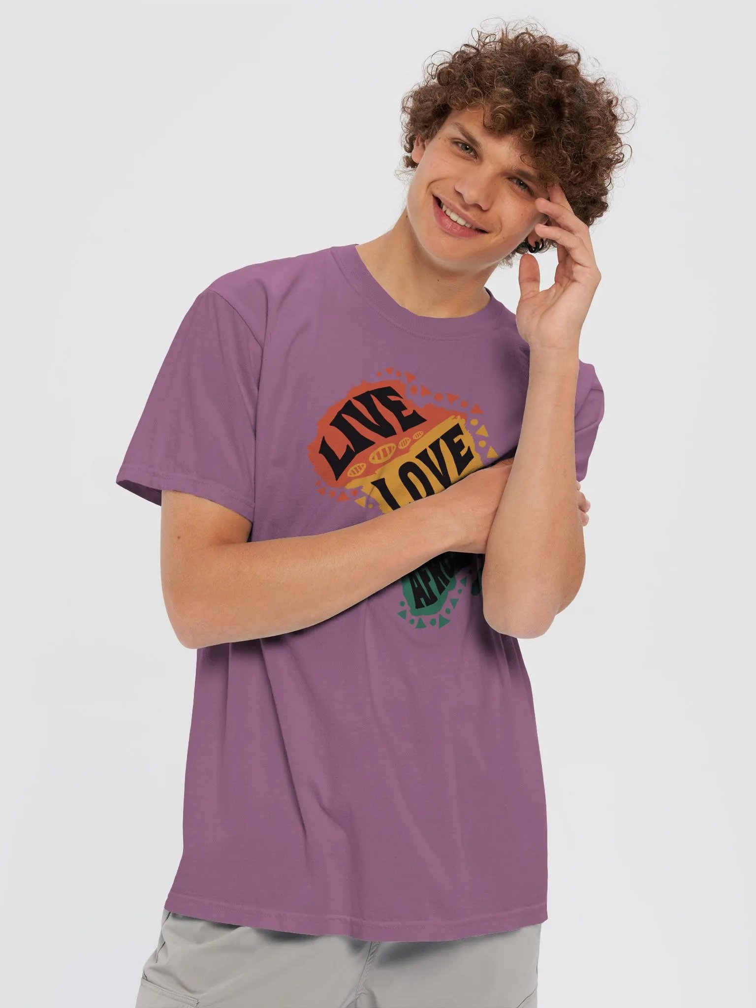 Live Love Afro House - Unisex Tee product image (34)