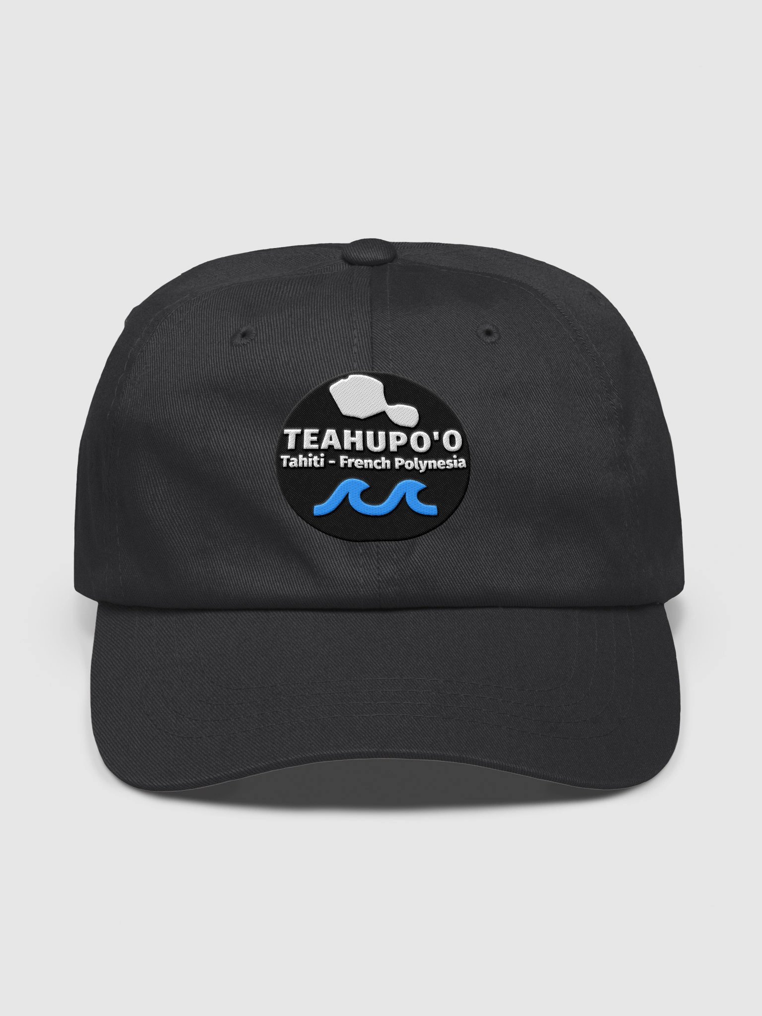 Teahupo'o, Tahiti - White Logo - Classic Dad Hat product image (5)
