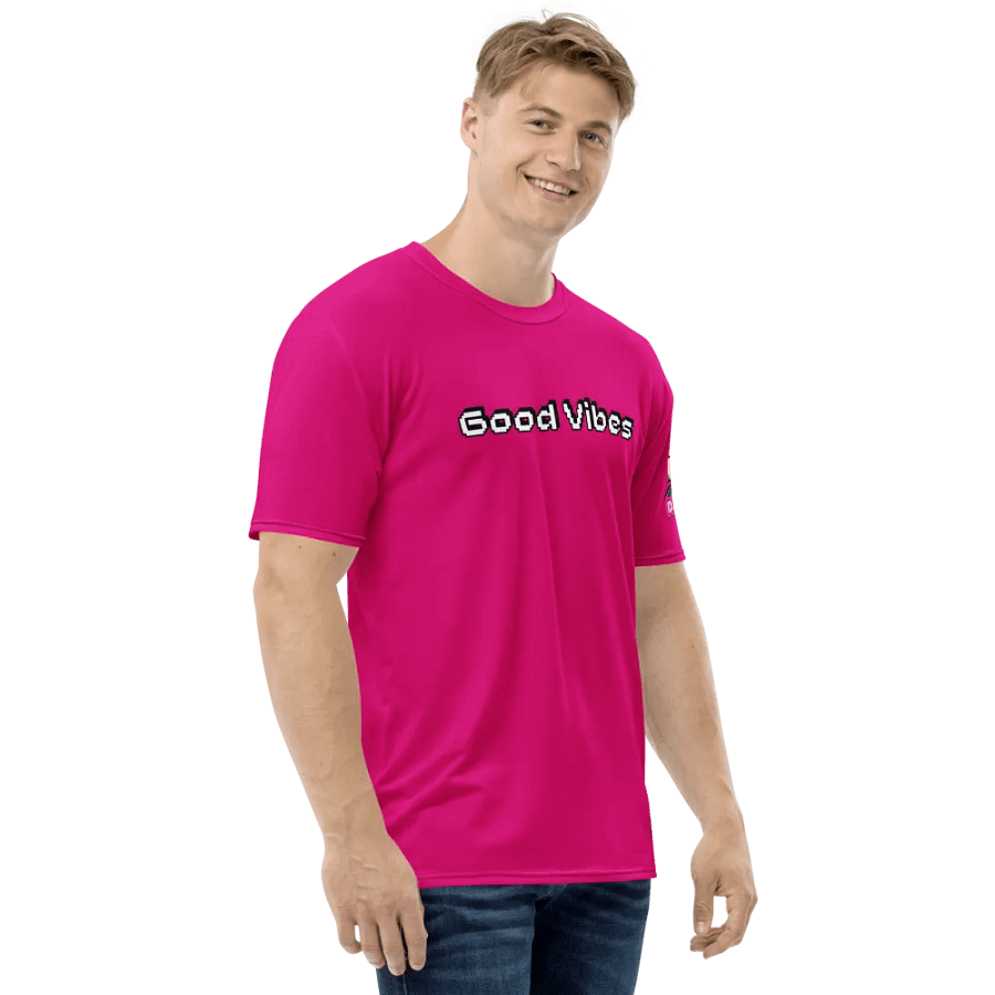 Good Vibes shirt - pink product image (4)