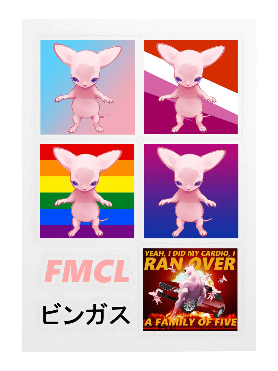 Sticker Set #2 (PRIDE+) product image (3)