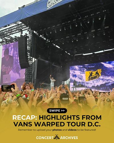 Vans Warped Tour made its long-awaited return to D.C. this weekend — and it did not disappoint 🛹🎸💥

Crowdsurfing, circle pits...