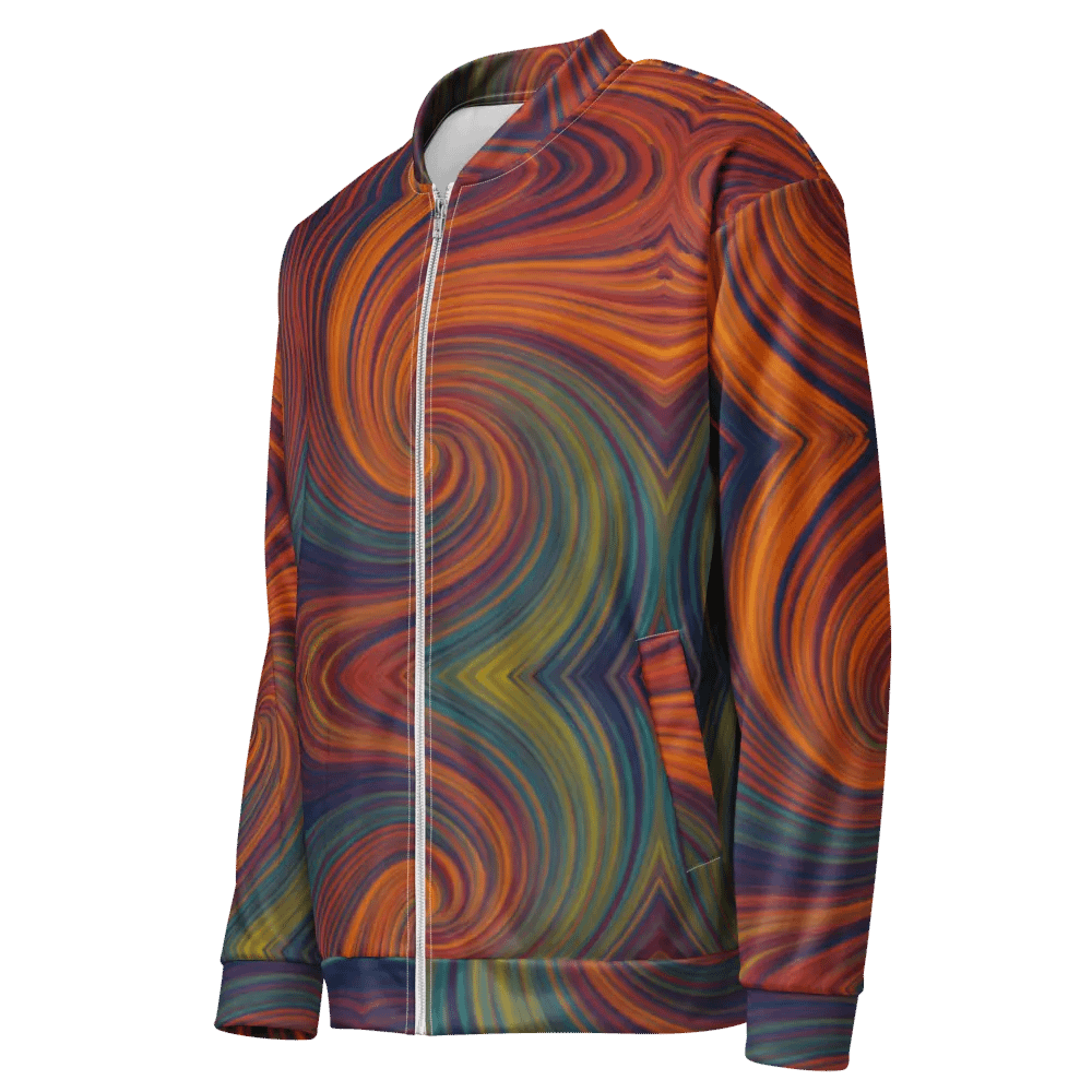 Swirls All-Over Bomber Jacket product image (7)