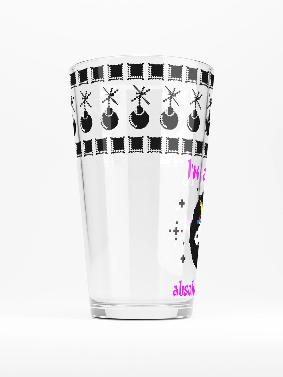 I'm about to lose it pint glass product image (2)