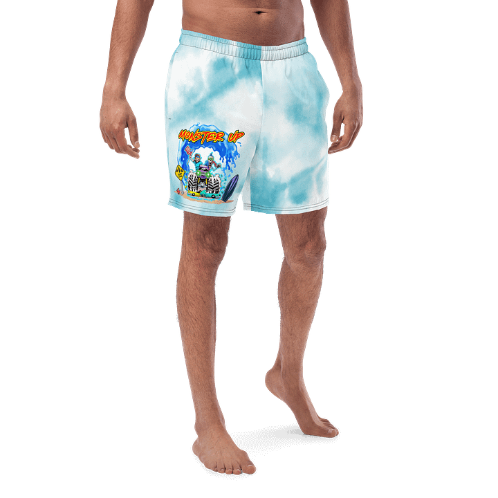 MONSTER UP : All-Over Print Swim Trunks product image (1)