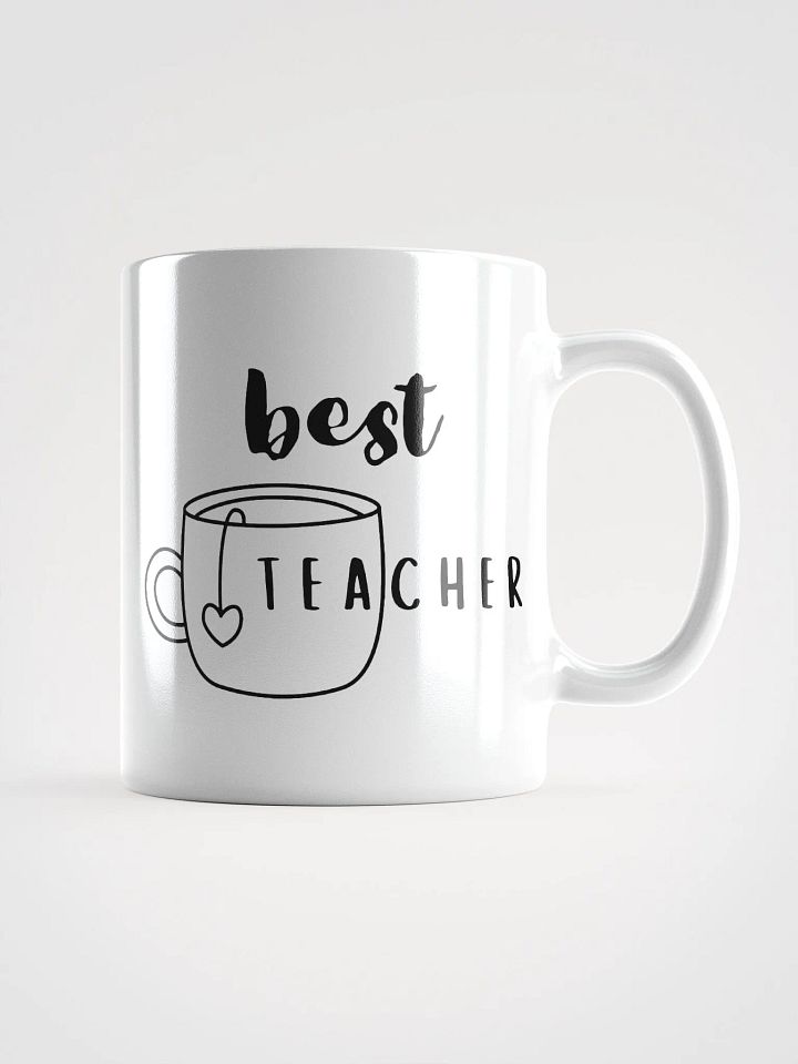 Best Teacher White Glossy Mug product image (1)