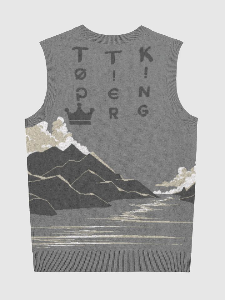 TTK Knitted V-Neck Vest product image (7)