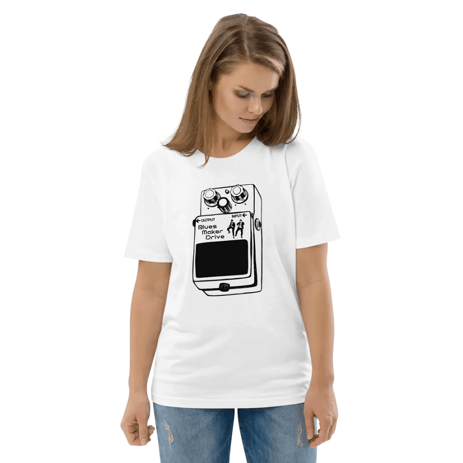 Funny Vintage Guitar Effects Pedal Shirt Stompbox Rock blues T shirt skins sleeves and more - For bluesman and rockers from Amazon to Nashville. Guitar Effects Pedal Stomp Box Blues maker Drive product image (6)