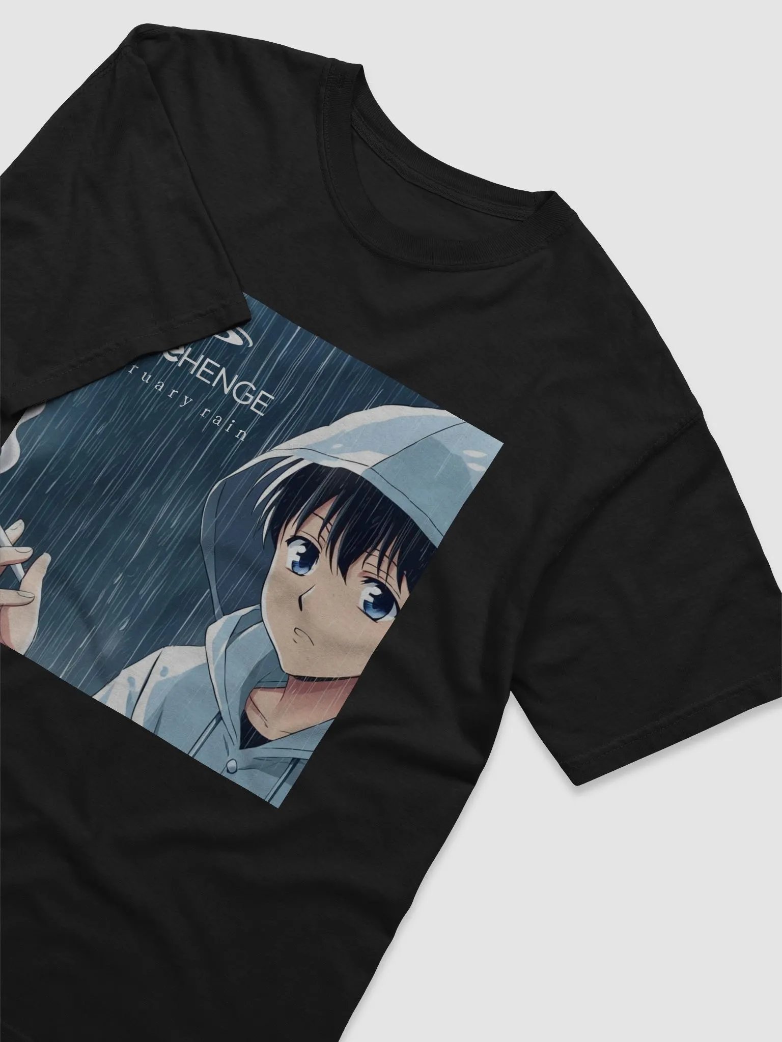 f e b r u a r y r a i n Comfort Colors Heavyweight T-Shirt by Vibehenge product image (3)