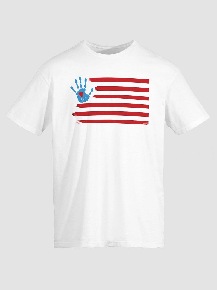 American Flag Handprint T-Shirt product image (2)