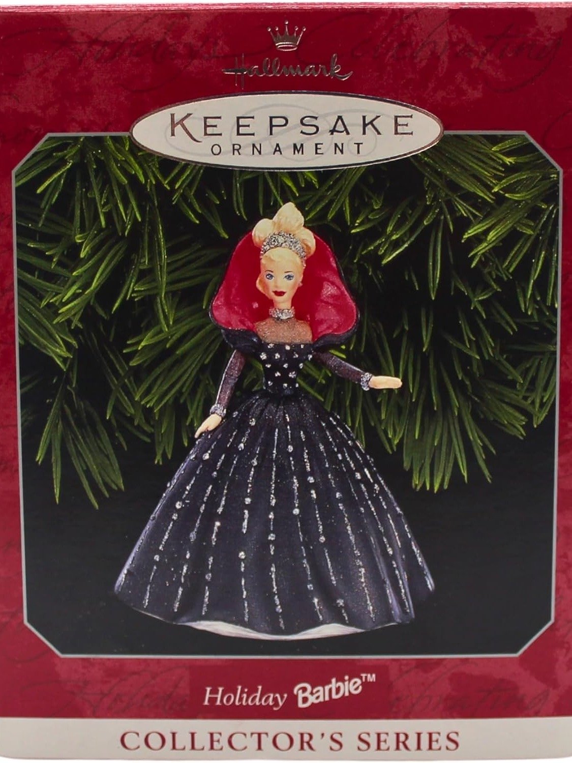 Hallmark Keepsake Ornament Holiday Barbie Collector's Series product image (1)
