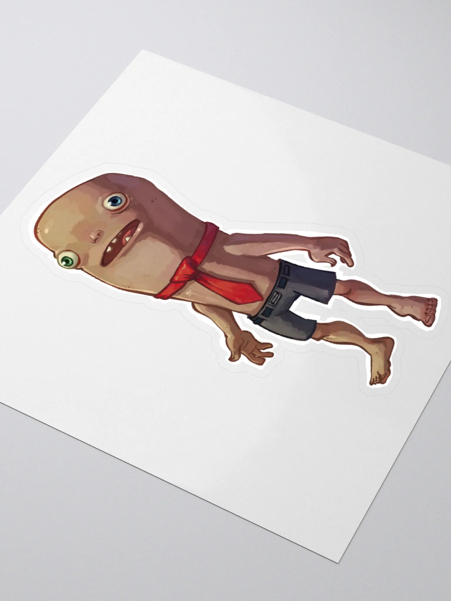 Small Man Named Kevin Sticker product image (8)