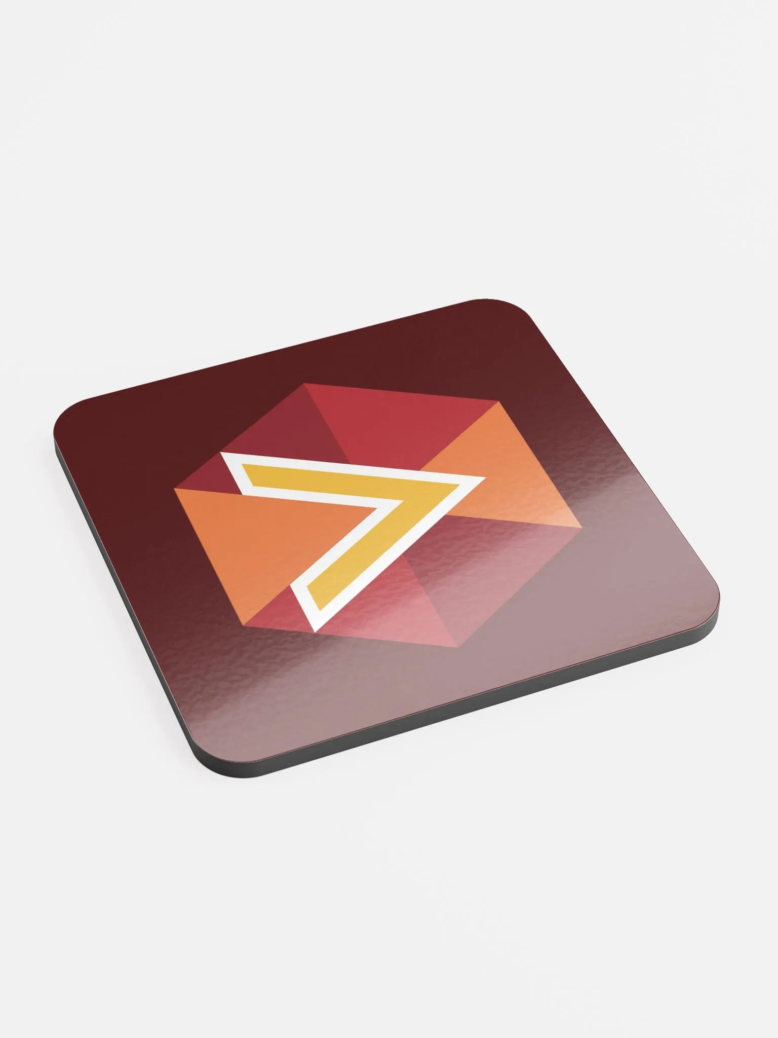 S2C Coaster - Maroon product image (2)