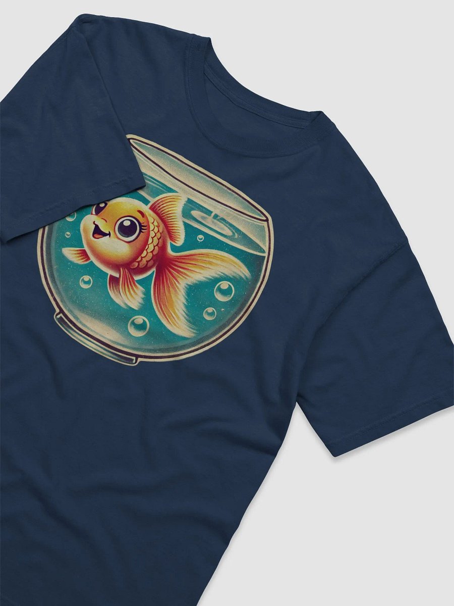 Bubbly Goldfish Round Fishbowl Comfort Colors T-Shirt product image (67)