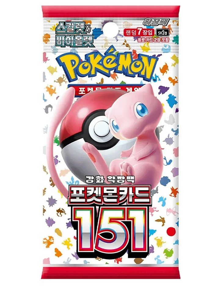 Scarlet & Violet: 151 Booster Pack - Korean product image (1)