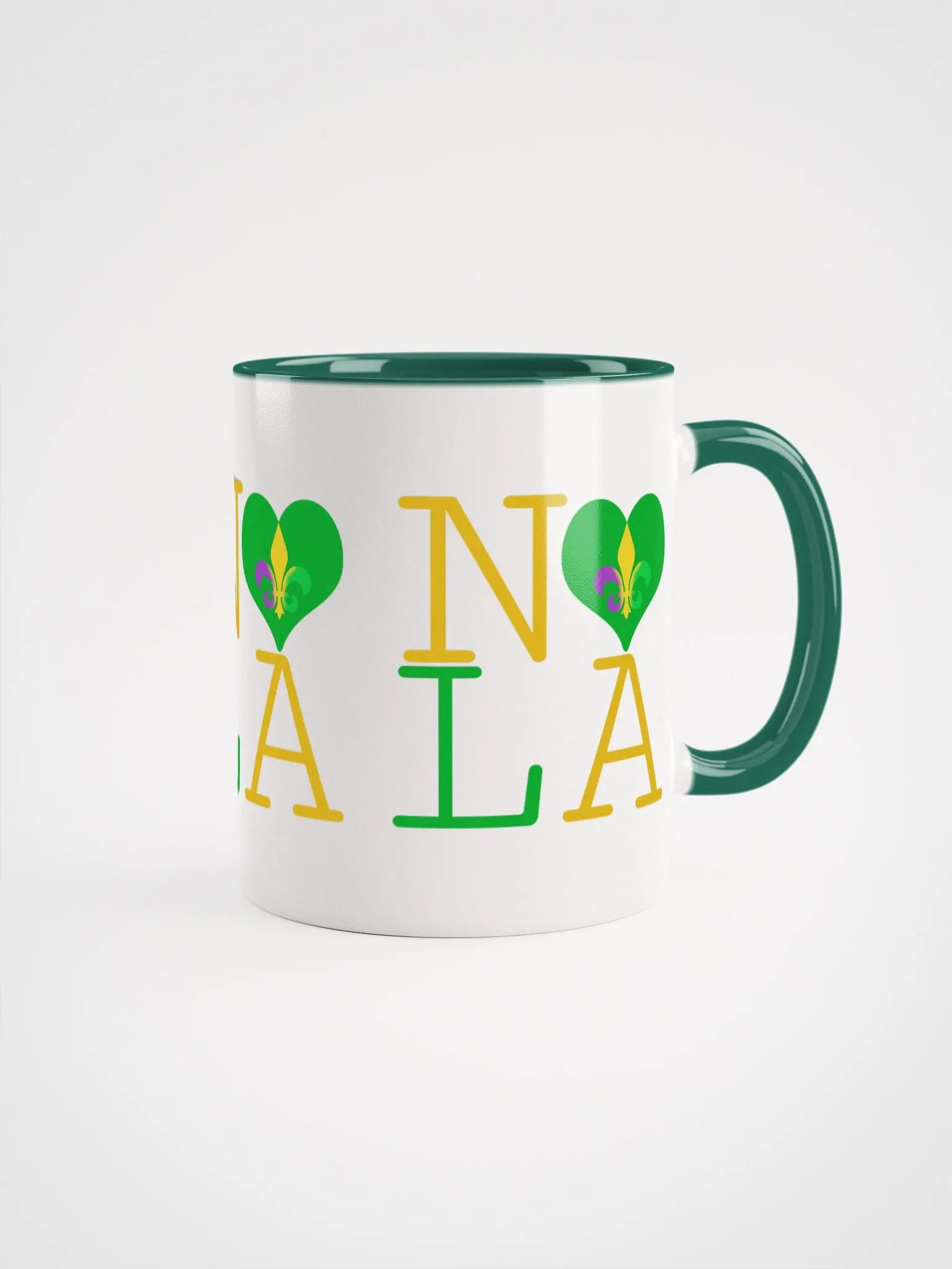 I LOVE NOLA **BIGSHOT COLOR MUG** (MARDI GRAS 2) product image (13)