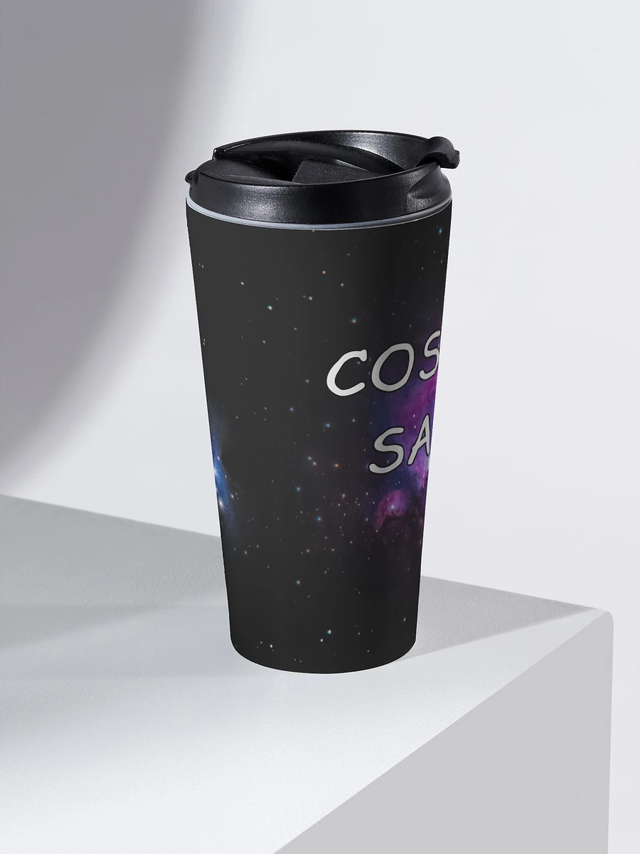 Cosmic Sans travel mug product image (3)
