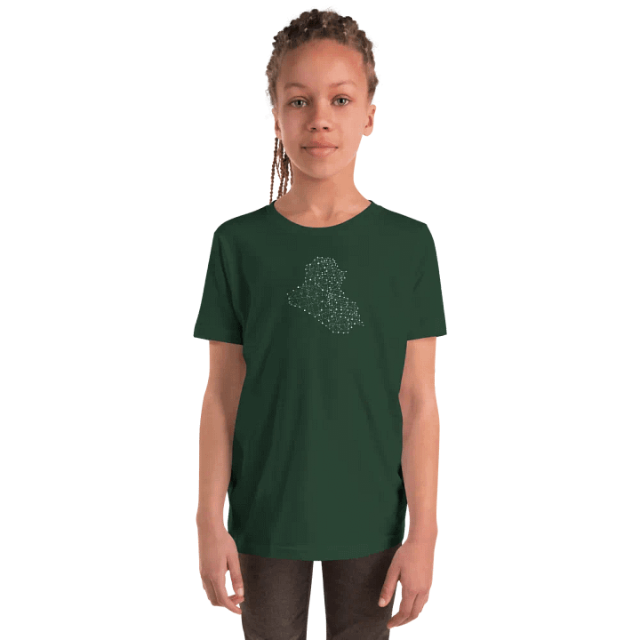 Iraq Map Youth T-Shirt product image (1)