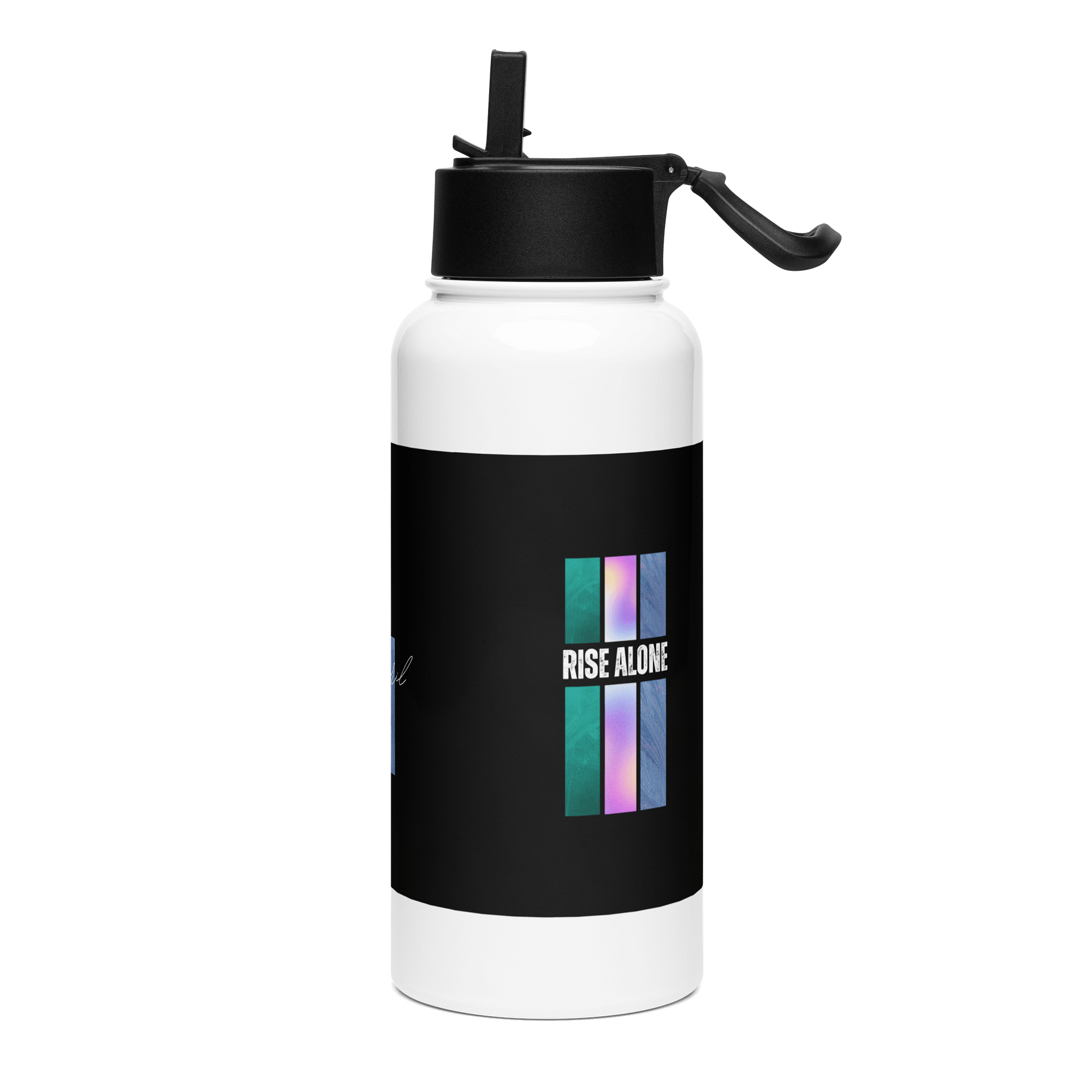 Stainless Steel Water Bottle with a Straw Lid product image (3)