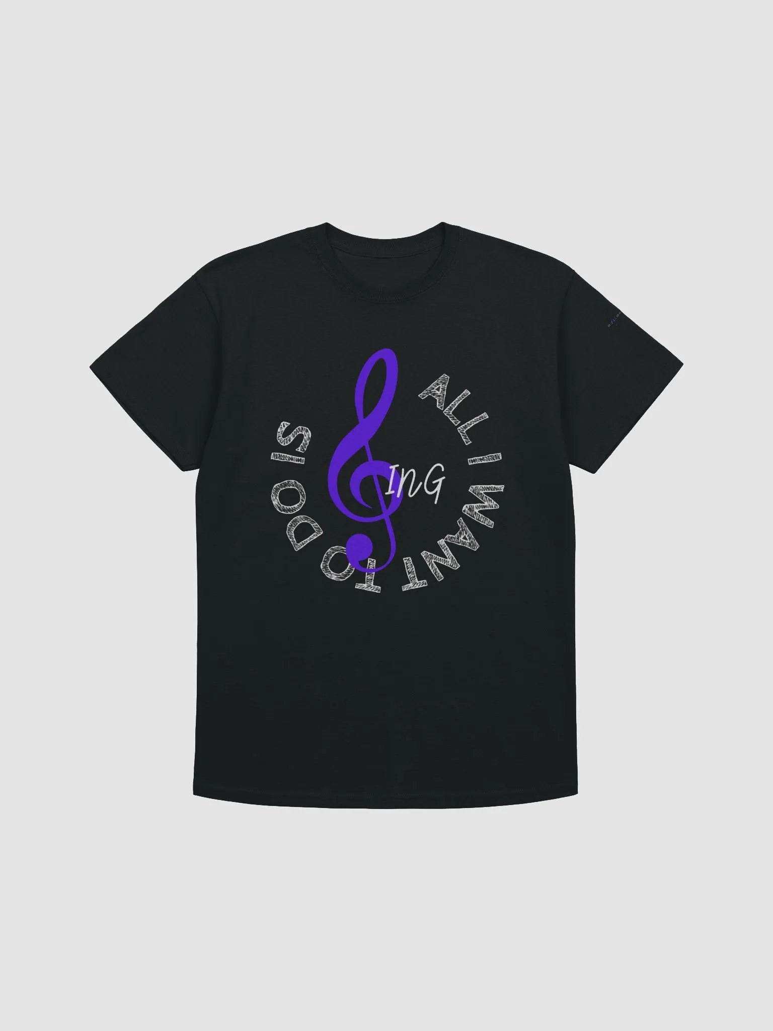 Circle sing t-shirt product image (1)