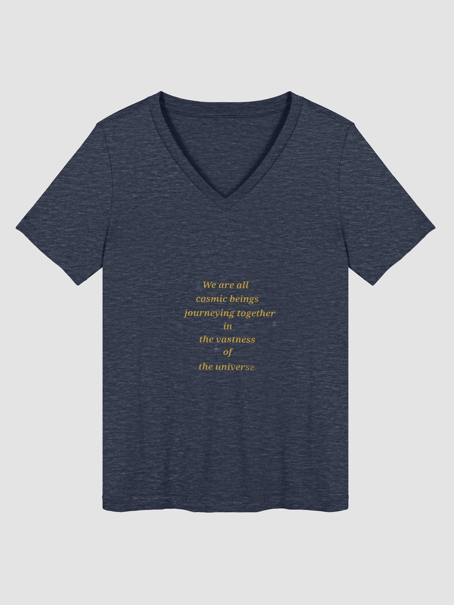 Cosmic Journey Relaxed V-Neck Tee product image (1)