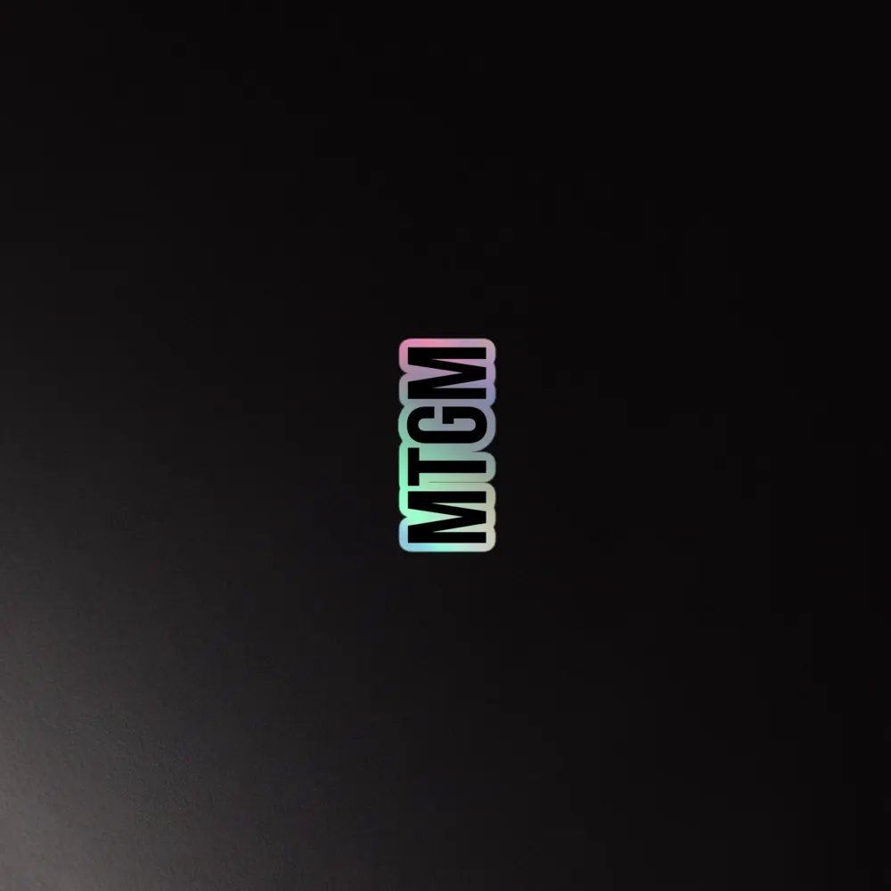 MTGM Logo Sticker product image (4)