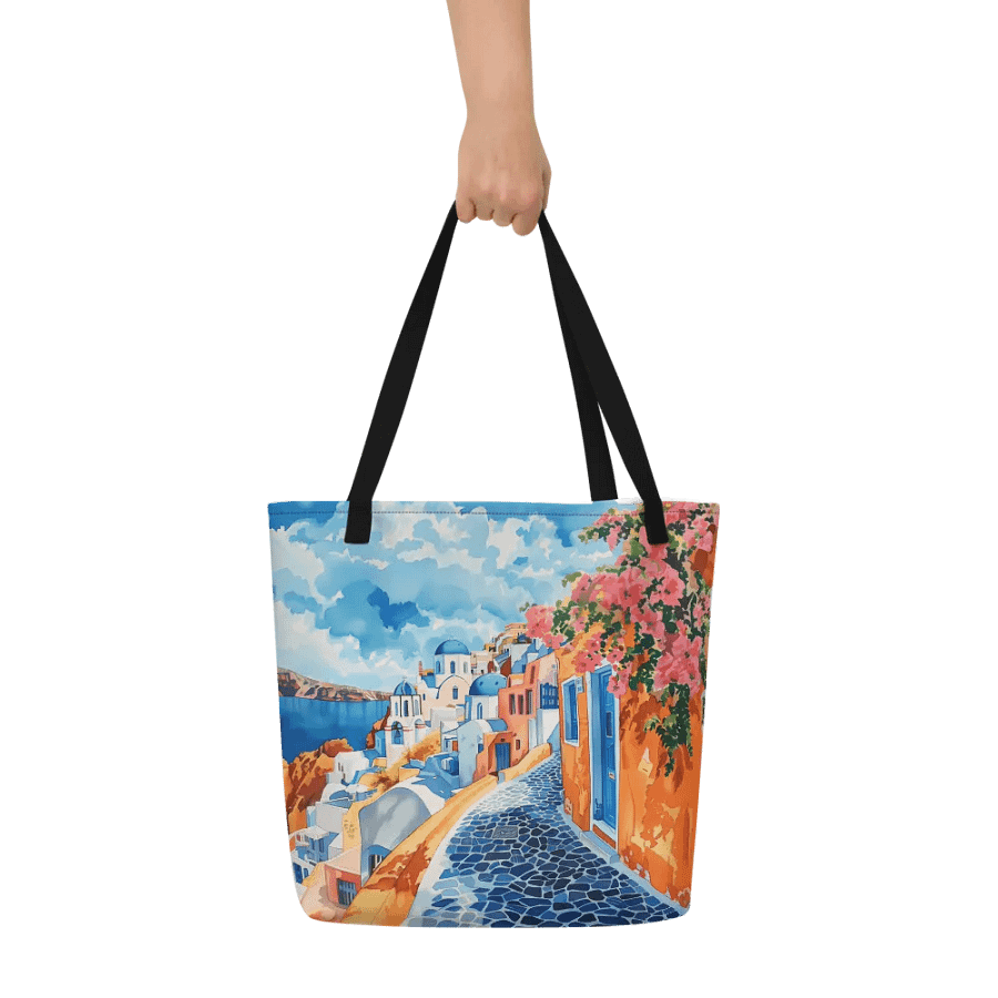 Santorini Tote Bag product image (9)