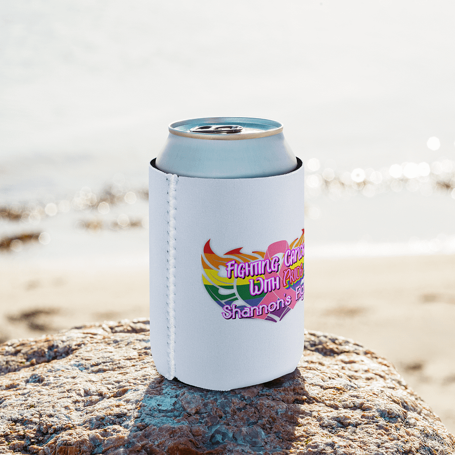Fighting Cancer w/ Pride - Coozie product image (8)