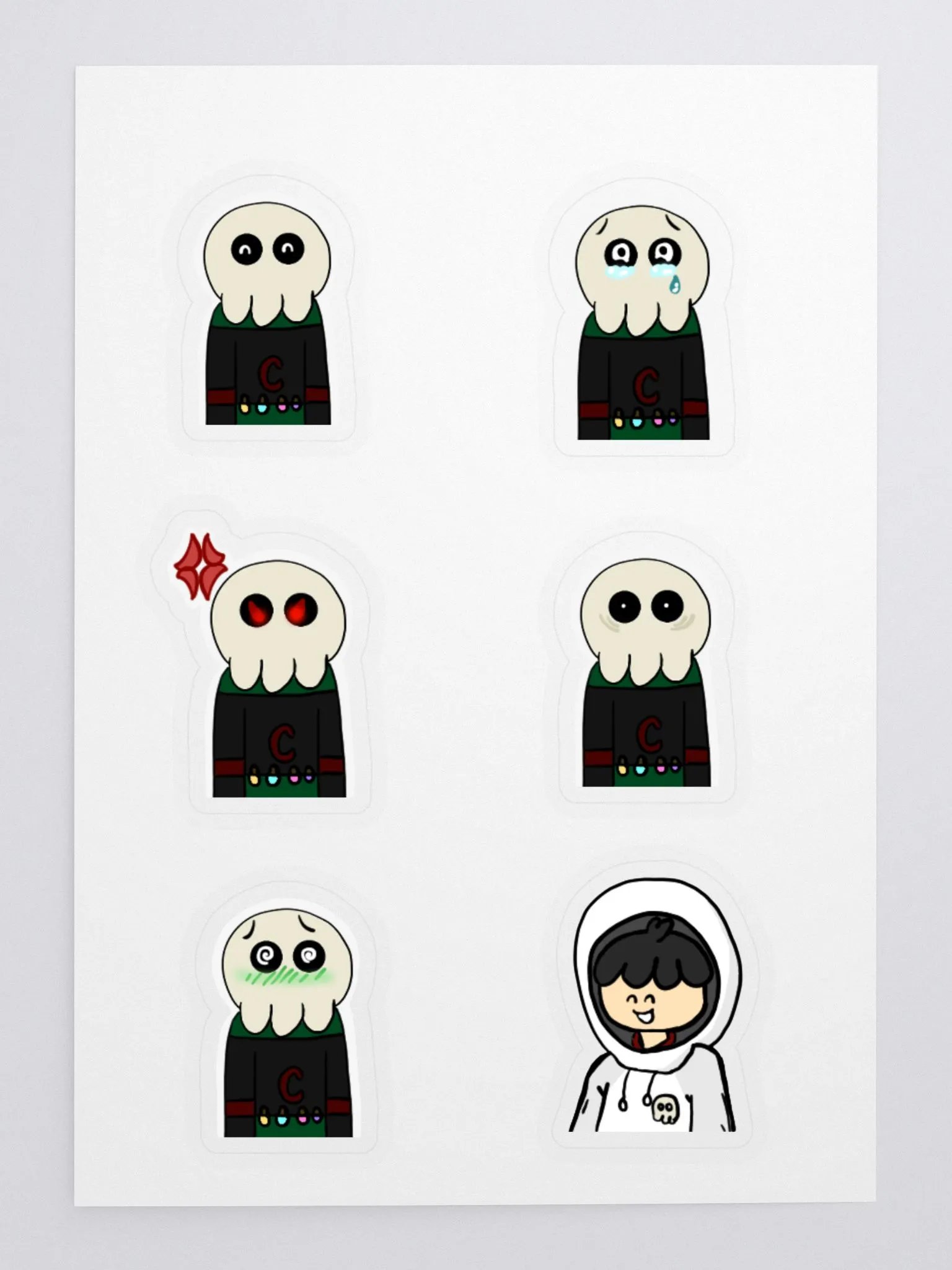 Captain Skull Sticker 2 product image (1)