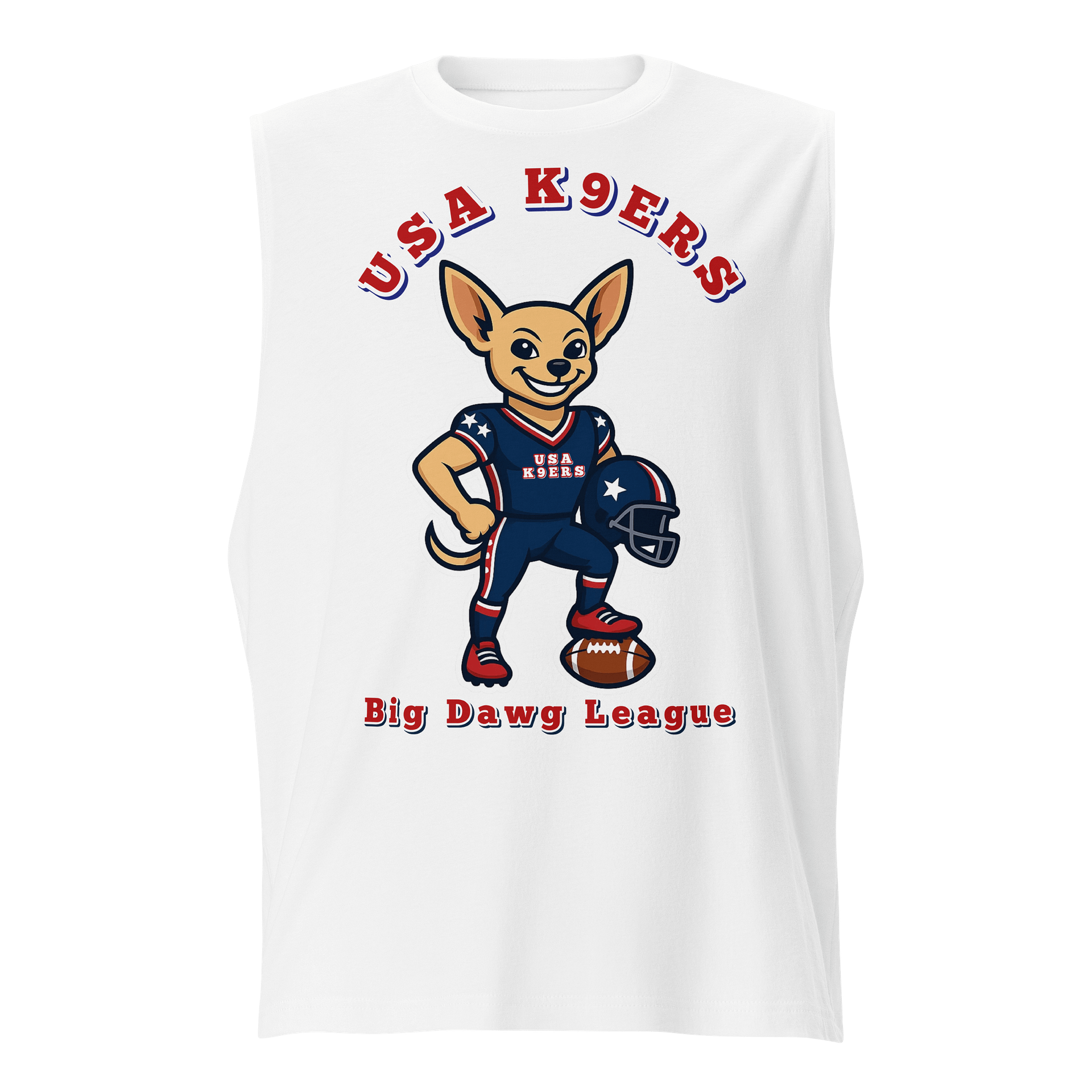 Muscle Tee Chihuahua USA K9ERS product image (1)