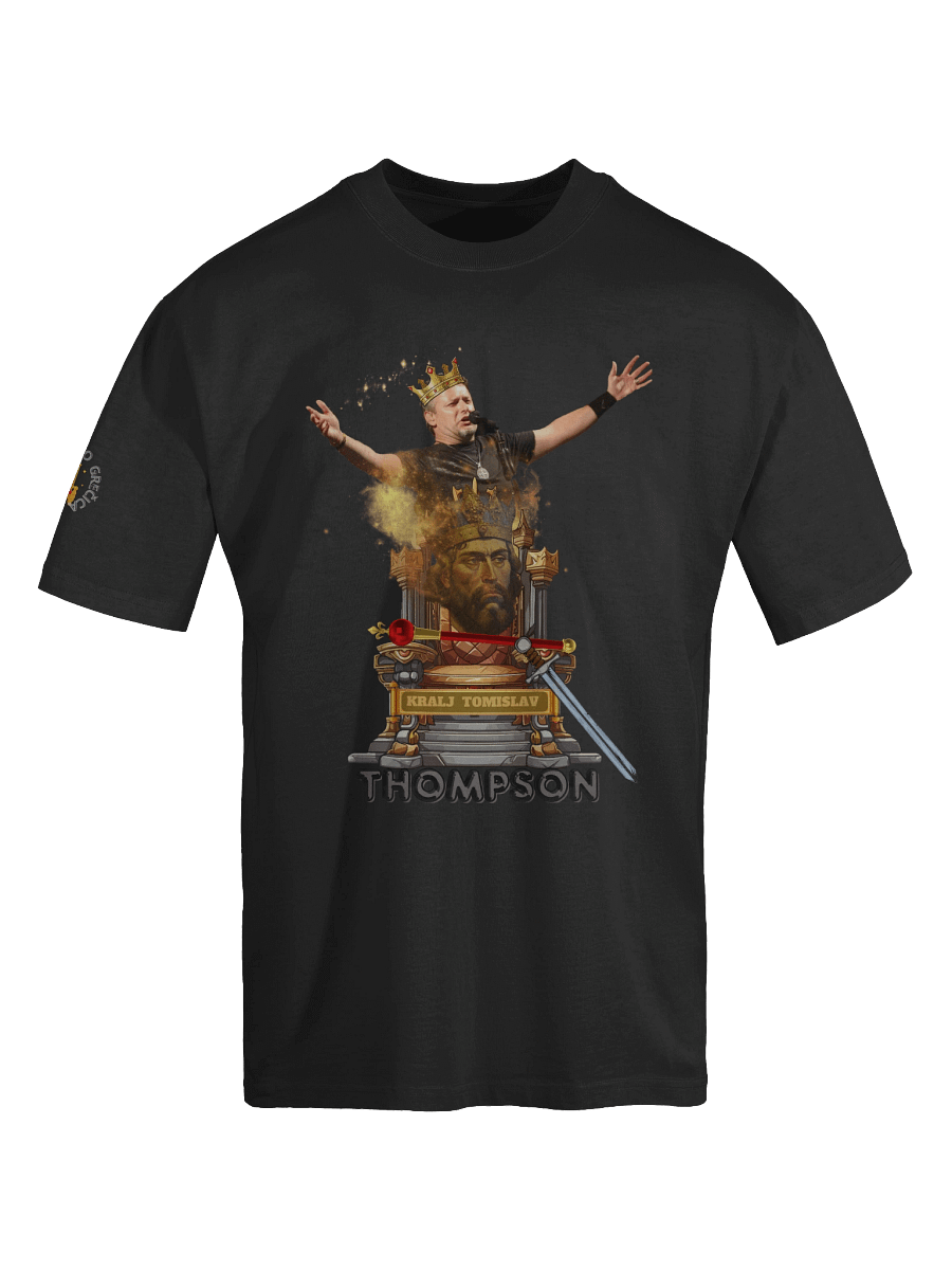 Royal Heritage Checkered Shield T-Shirt Thompson King Tomislav product image (5)
