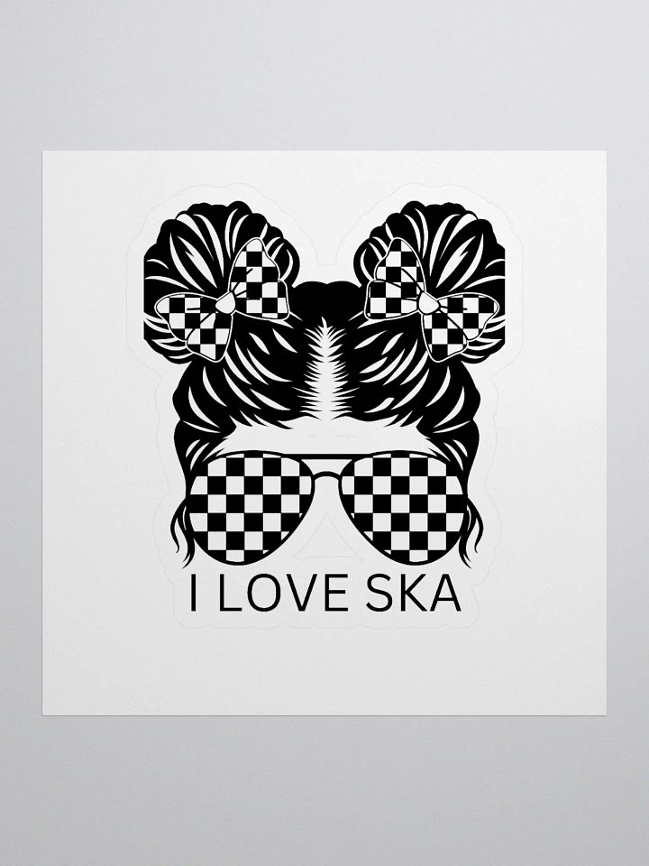 love ska Kiss Cut Stickers product image (1)