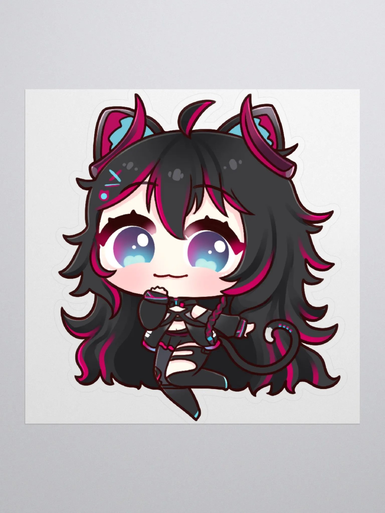AikoComma Chibi Jacket Sticker product image (1)