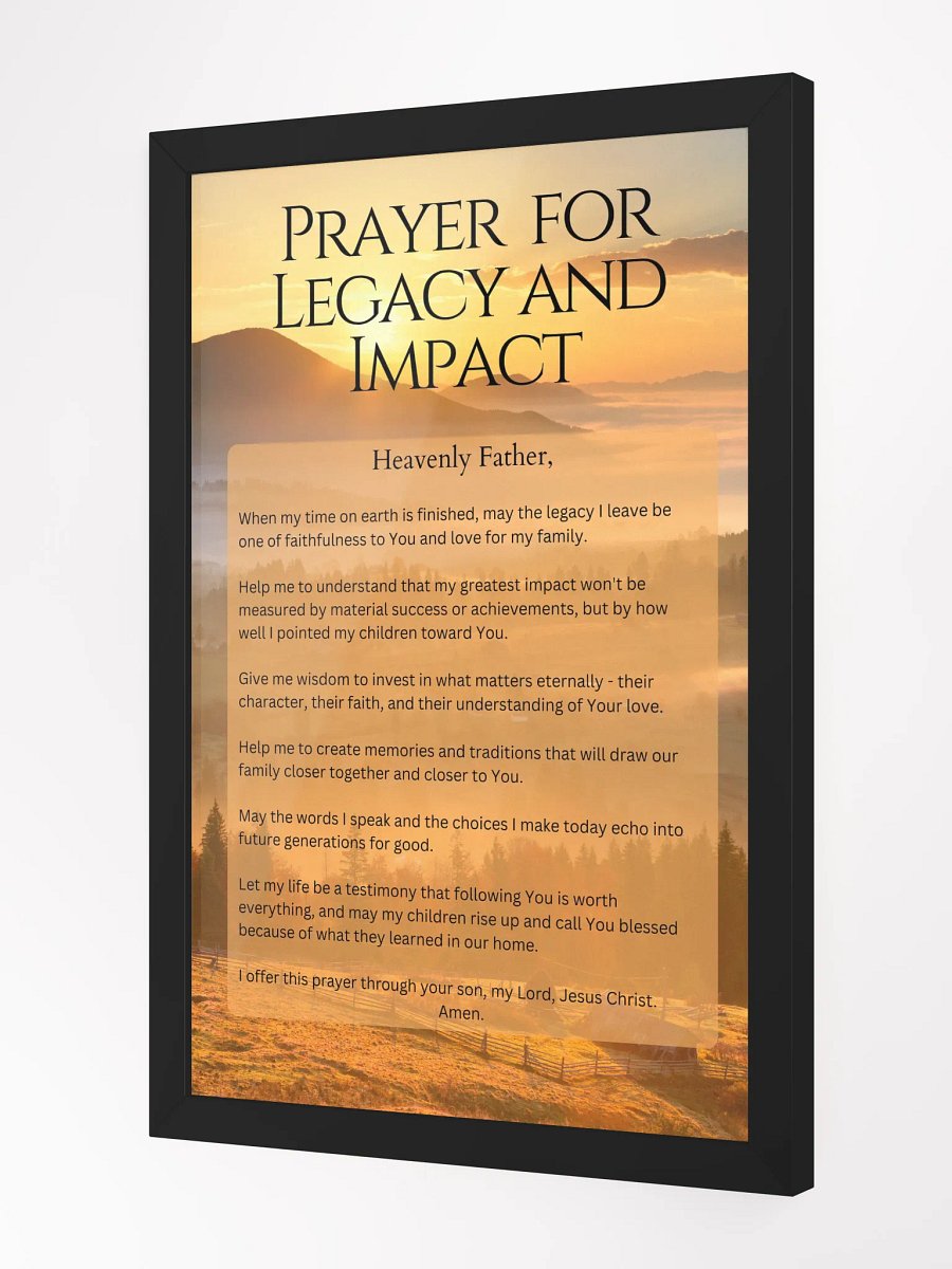 Prayer for Legacy and Impact product image (2)